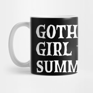 Goth Girl Summer Mug